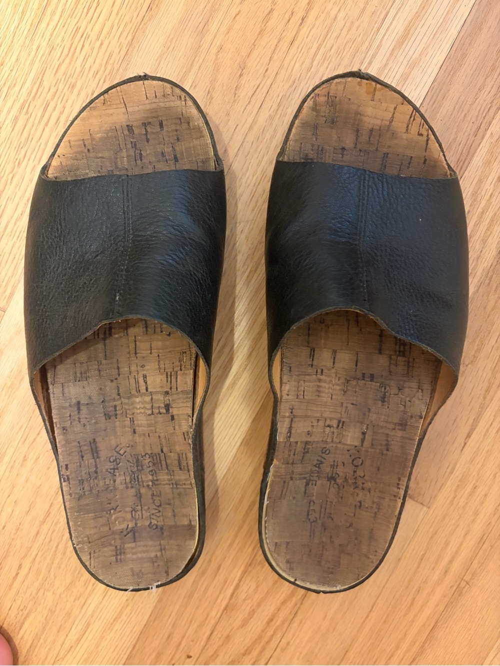 Kork Ease Tutsi Leather Slides